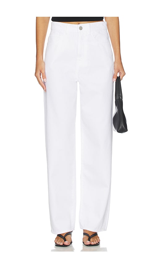 Rohe Baggy Fit Wide Leg in Optic White