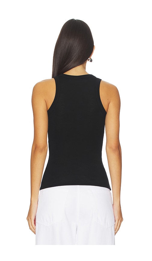  Rohe Jerseytop Aus Merinowolle Mit Schwimmerrücken In Black. Größe 34/2. Also In 38/6. 