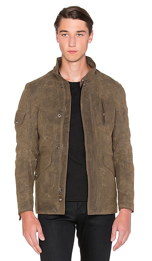 roland sands waxed cotton jacket