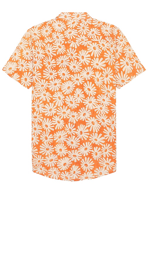 Shop Rolla's Bon Flower Shirt In Orange