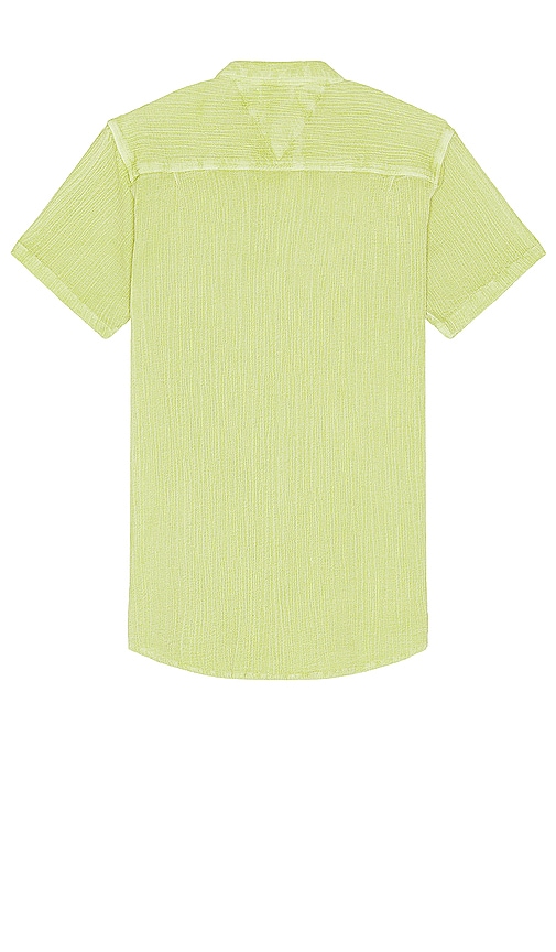 Shop Rolla's Bon Crepe Shirt In Green