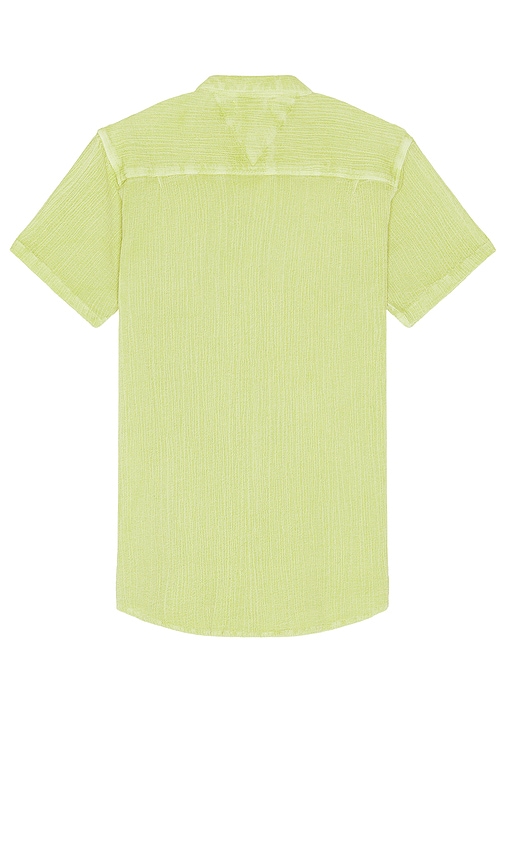 Shop Rolla's Bon Crepe Shirt In Green