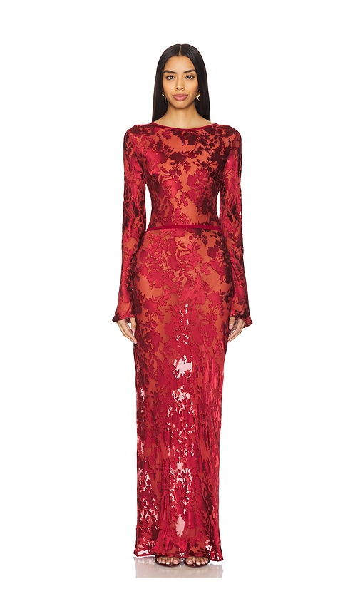 ROLLA'S Bettina Maxi Dress in Burnout