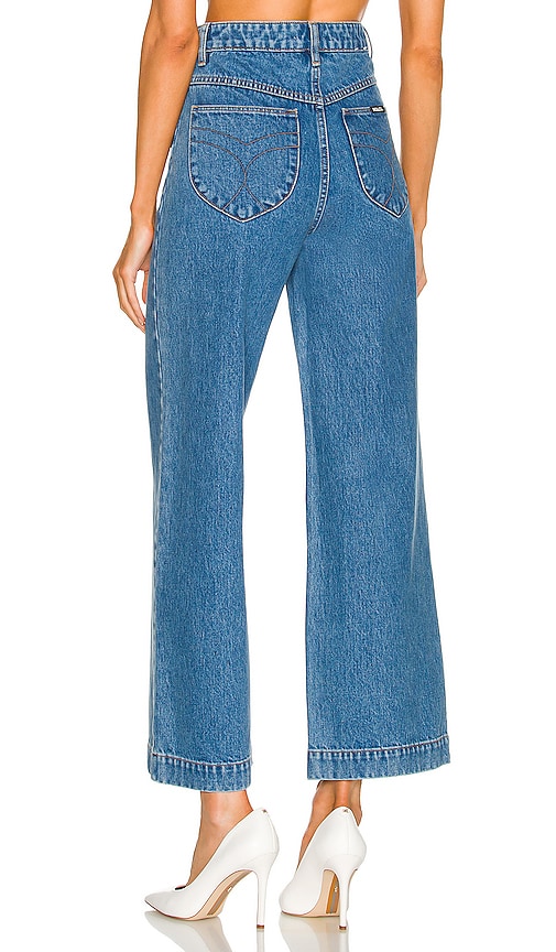  Rolla's Jeans Mit Weitem Bein Sailor In Blue. Größe 24. Also In 29, 32, 34. 