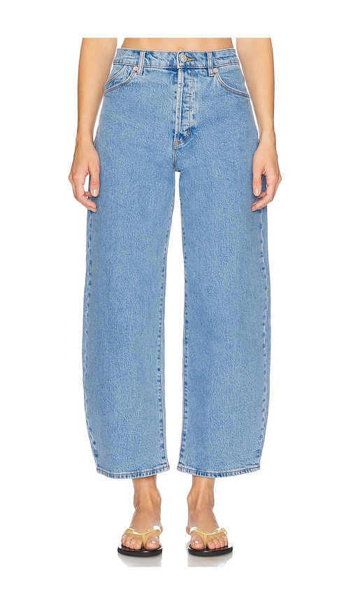 Gigi Barrel in Blue. - size 34 (also in 23, 24, 25, 26, 27, 28, 29, 30, 31)