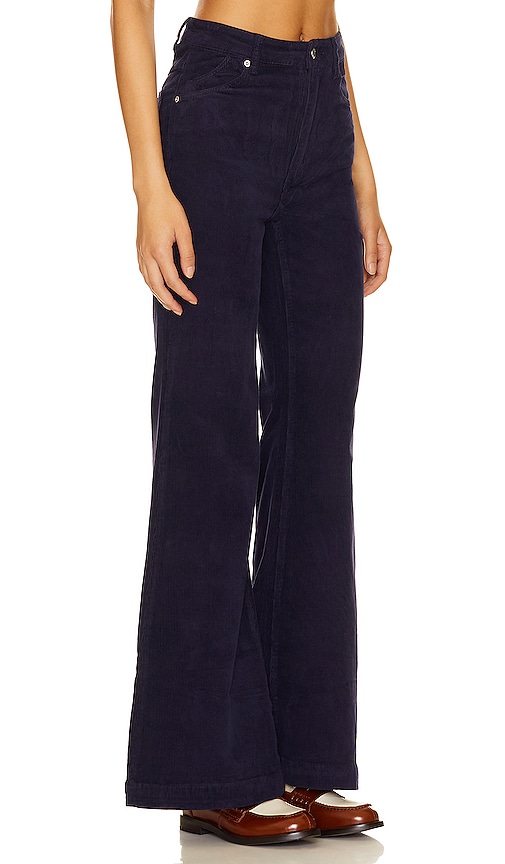 Shop Rolla's Eastcoast Flare Pant In Navy