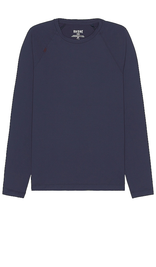 Rhone Reign Long Sleeve T-Shirt in Navy