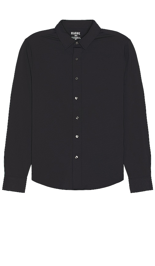 Rhone Commuter Shirt Slim Fit in Black