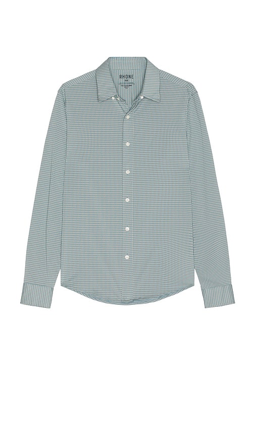 Rhone Commuter Slim Fit Shirt In Green