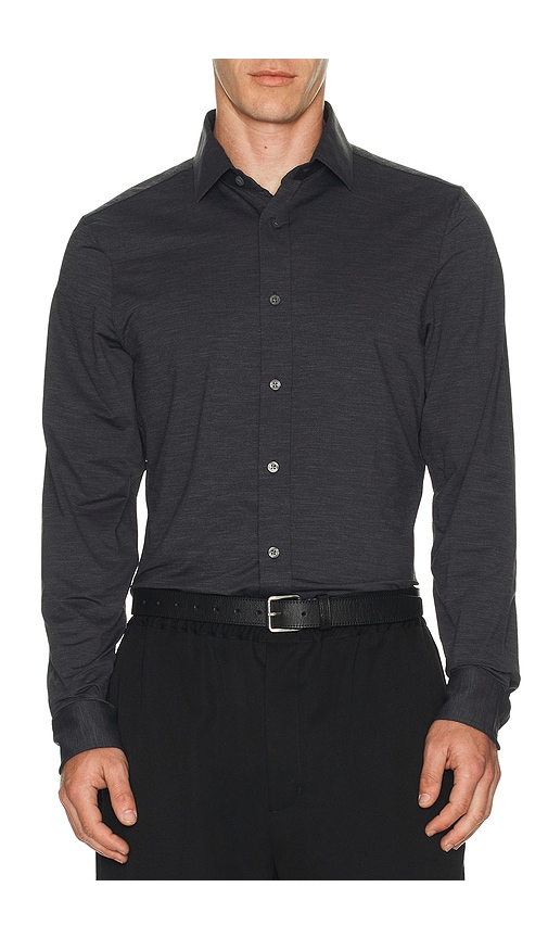 Rhone Semi Spread Collar Commuter Shirt
