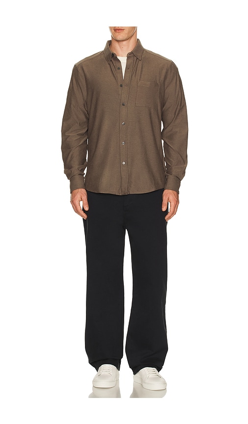  Rhone Hemd Work From Home In Brown. Größe M. Also In Xxl/2x. 