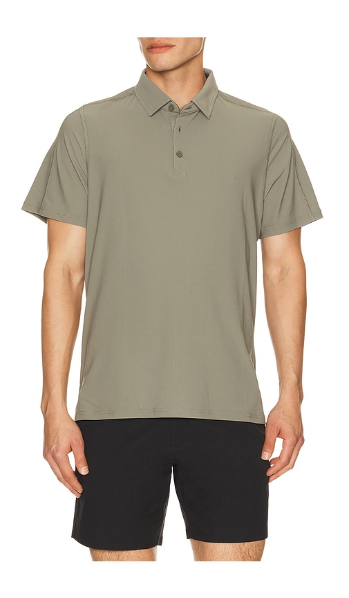 Rhone Regatta Pique Polo In Green