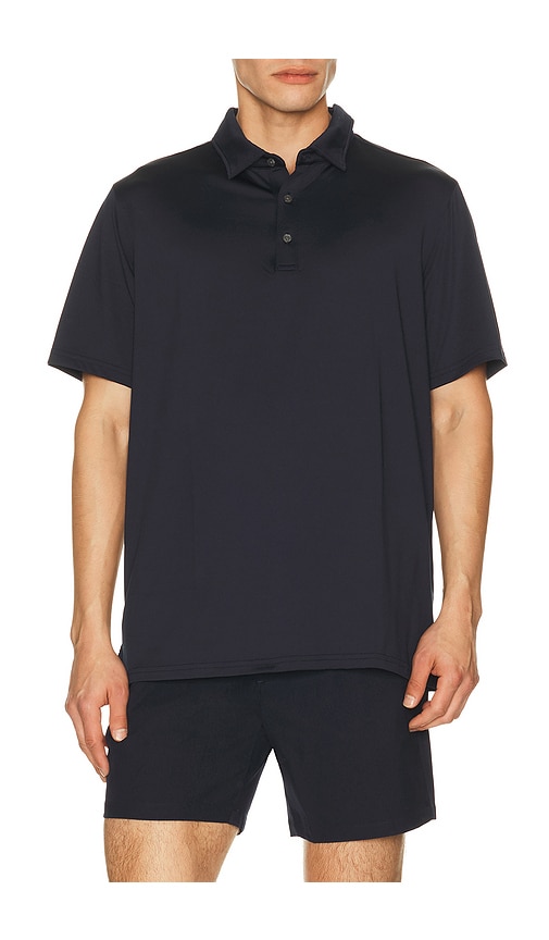 Rhone Drive Time Polo In Blue