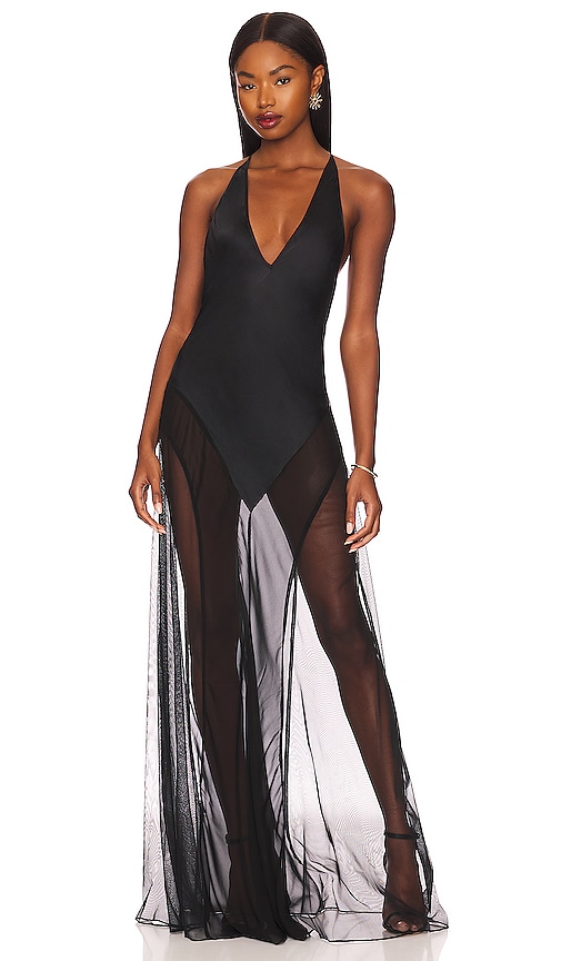 Ronny Kobo Viva Dress in Black | REVOLVE