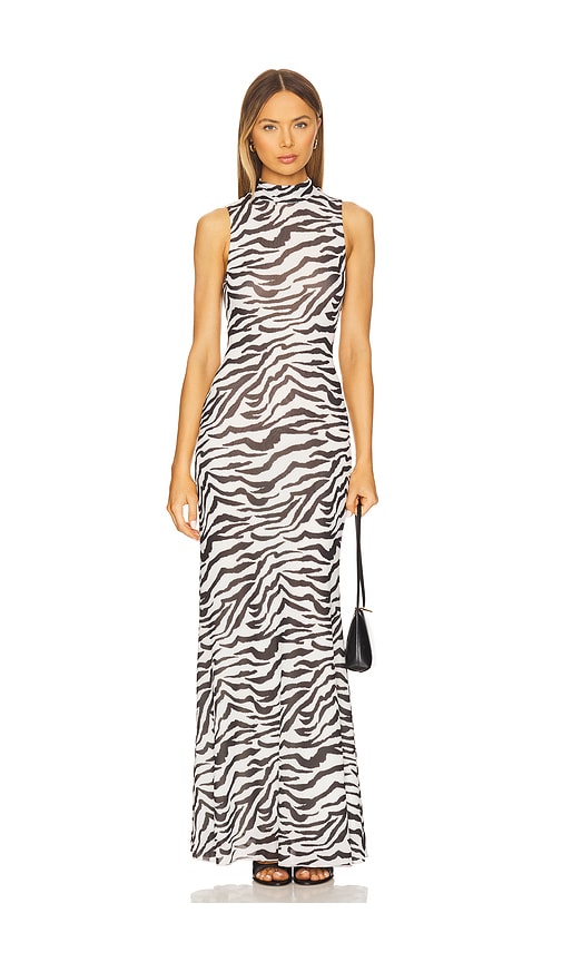 X REVOLVE Morell Dress in White,Black. - size L (also in M, S, XS) - Ronny Kobo - Modalova