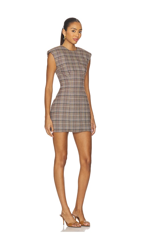 Ronny Kobo Wolverton Dress Brown Multi In Multi