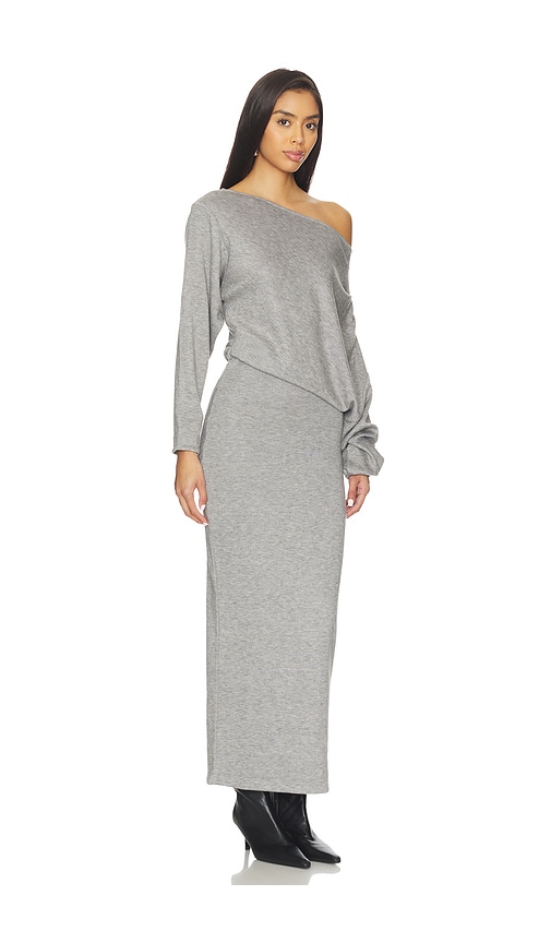 Ronny Kobo Matthieu Dress In Gray