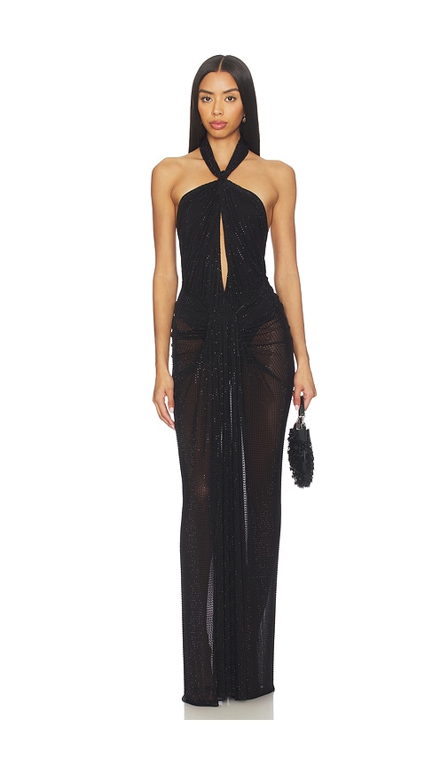 Ronny Kobo ROBE KATIA en Black Taille M Also en 763 €
