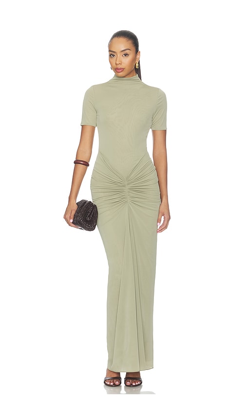 Ronny Kobo Enid Dress in Green. - size XS (also in S, M)