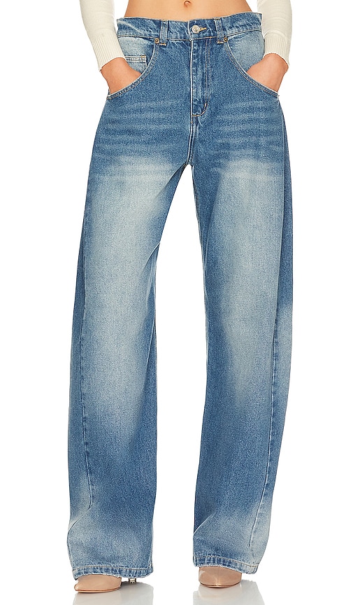 Ronny Kobo Jacob Pant in Light Wash