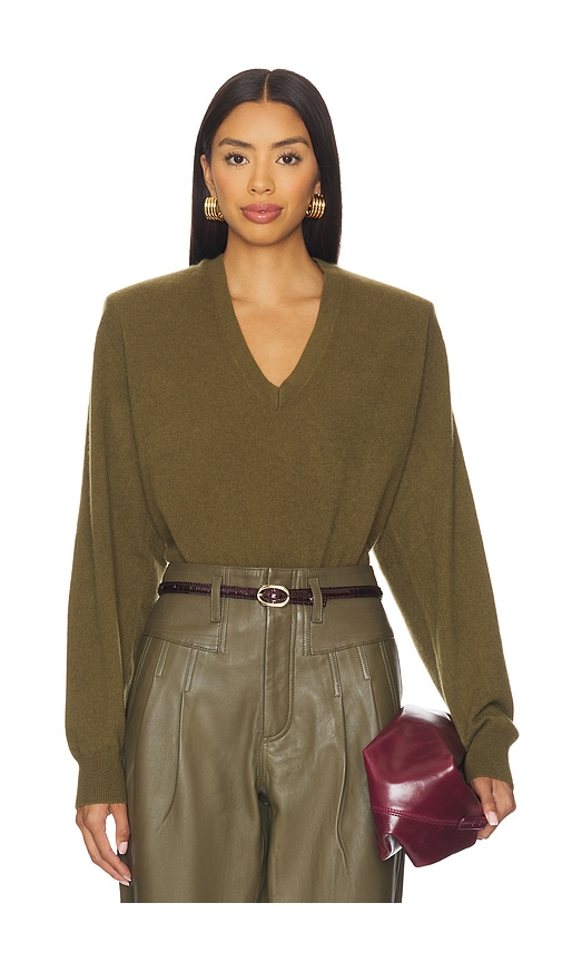 Ronny Kobo Landen Æ¯›è¡£ Â€“ Æ©„æ¦„è‰². Å°ºç � L (also Â€“ M, S, Xs). In Green