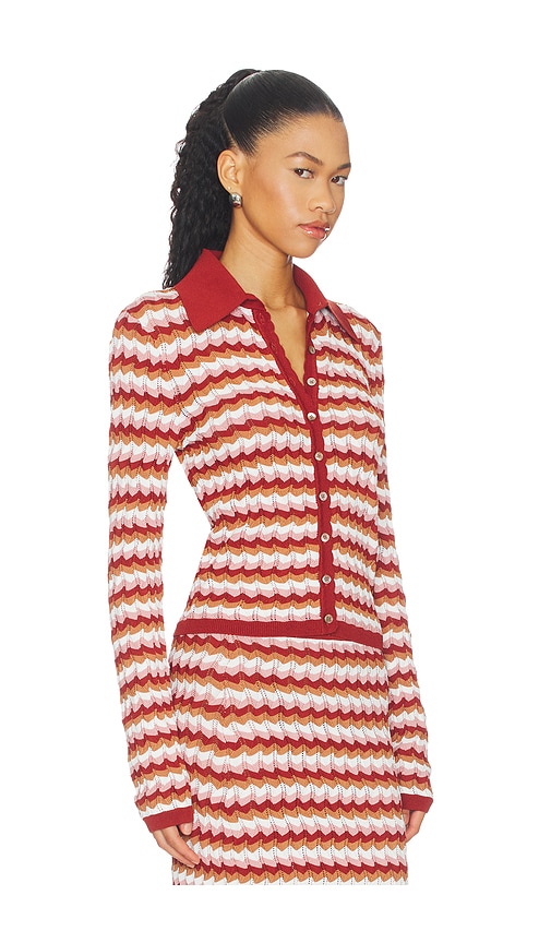 Ronny Kobo Gavin Knit Jacket In Black