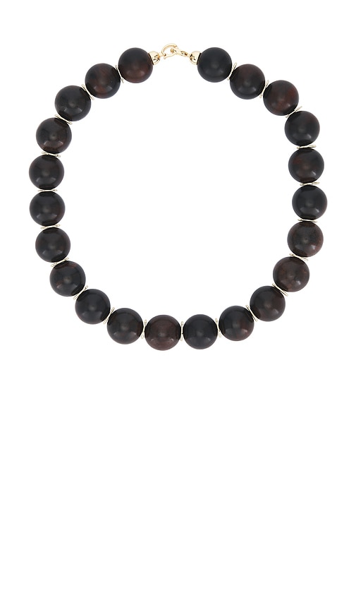 Ronny Kobo Sardonyx Necklace in Chocolate.
