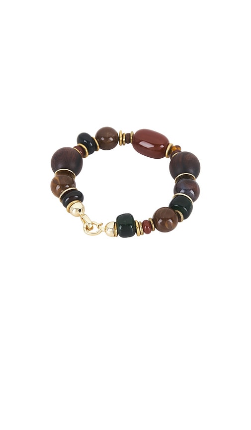  Ronny Kobo Perlenarmband In Cognac. 