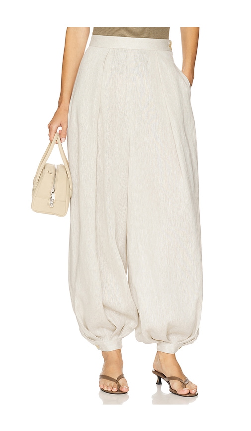 Apolo Pant in Beige. - size XS (also in L, M, S)
