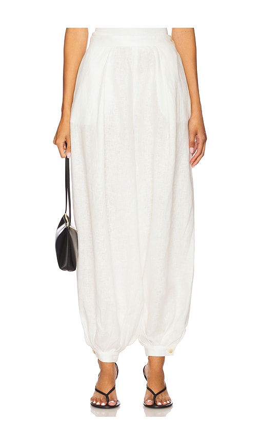 Apolo Pant in White. - size XS (also in L, M, S)