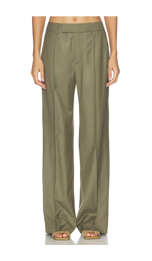 Ronny Kobo Rowley Pant in Olive. - size L (also in M, S, XS)