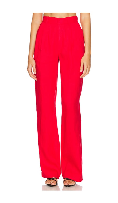 Shop Ronny Kobo Krew Pant In Red