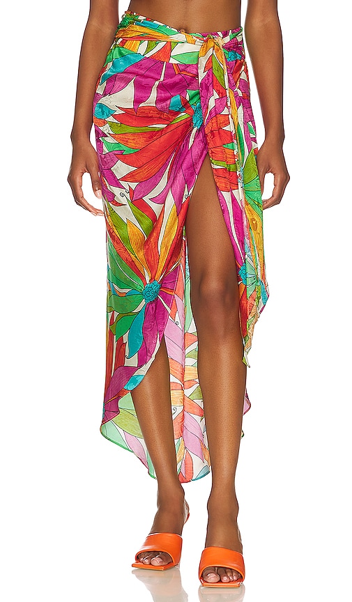 Ronny Kobo Kit Skirt in Jungle Floral | REVOLVE