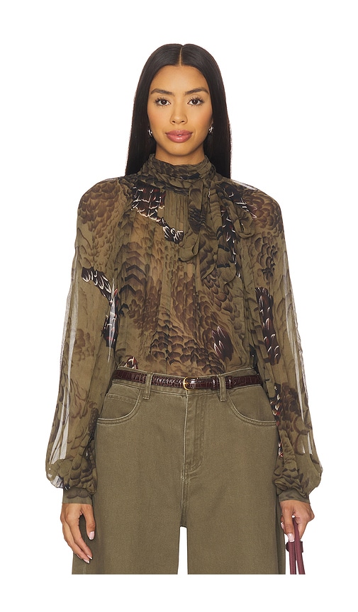 Ronny Kobo Zenia Top In Brown