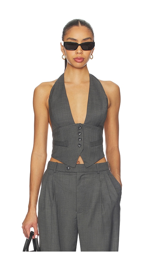 Ronny Kobo Alesis Vest In Gray