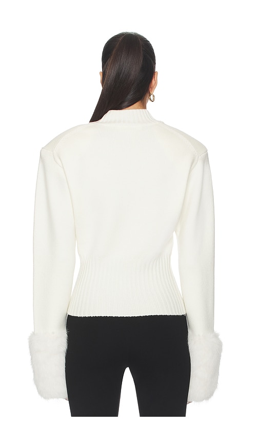  Ronny Kobo Strick-top Jenner In Ivory. Größe S. Also In Xs, M. 