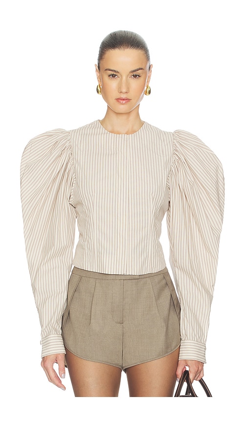Ronny Kobo Jiani Top en Cream Taille S Also en XS M L 419 €