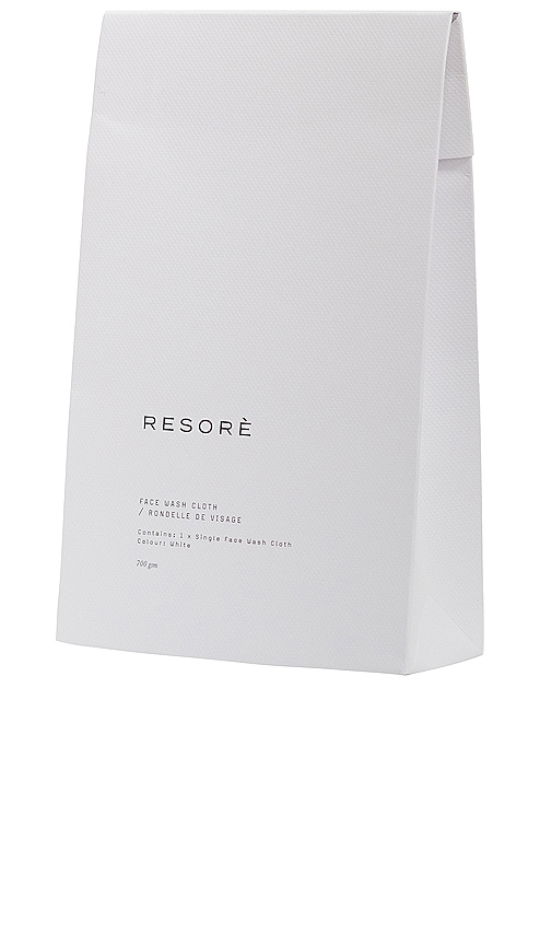  Resore Waschlappen In White. 