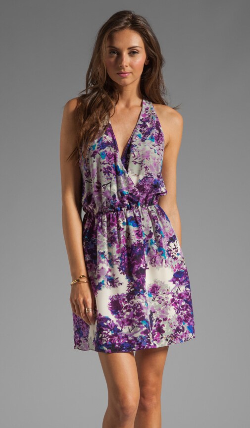 Cass Flounce Wrap Dress