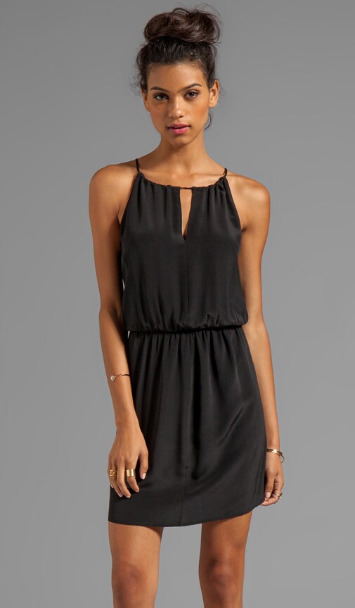 Brinkley Slit Dress on Onyx