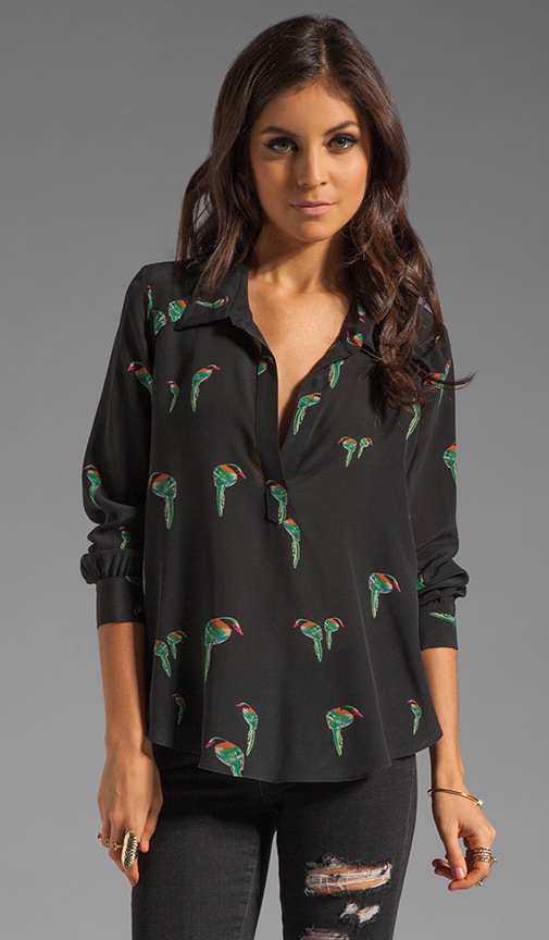 Trevor Hi Lo Blouse
