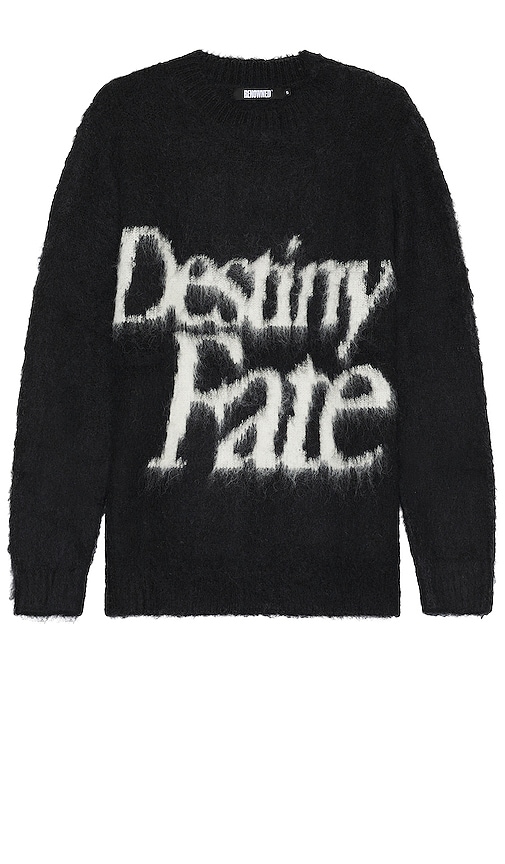 Renowned Destiny & Fate Sweater In 黑色