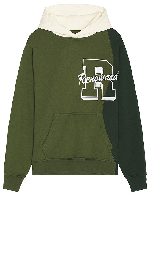 Renowned R Collegiate Sewn Hoodie in Green