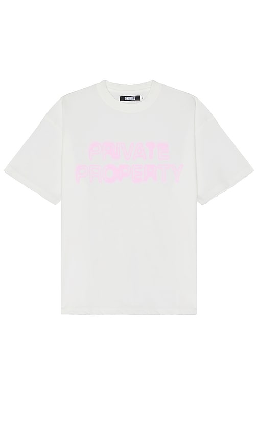 Shop Renowned Private Property Tee In White