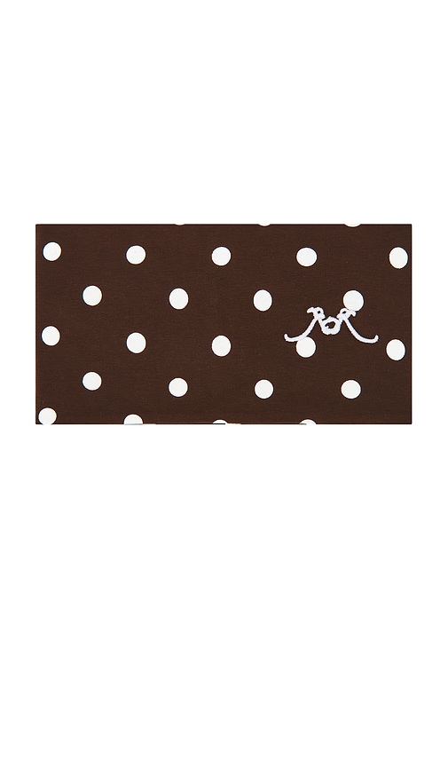 Rowen Rose Headband In Brown