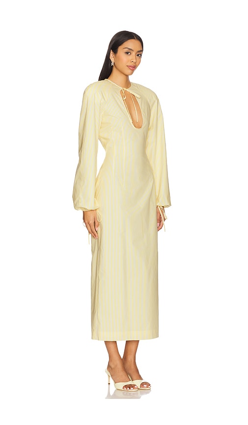 ROWEN ROSE KEYHOLE MAXI DRESS