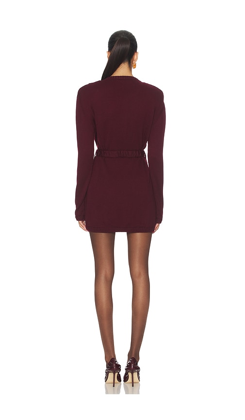  Rowen Rose Minikleid In Burgundy. Größe Xs. Also In S, M, L. 