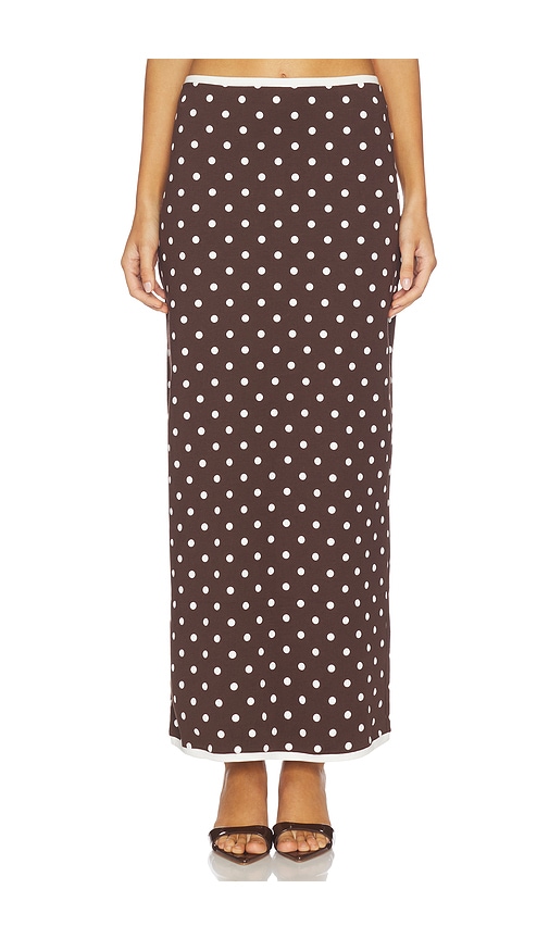Rowen Rose Polka Dots Long Skirt | Thumbnail 3 Rowen Rose Polka Dots Long Skirt | Thumbnail 3