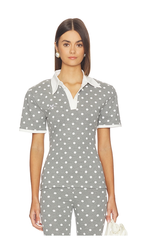 Rowen Rose Polka Dots Signature Polo | Thumbnail 3 Rowen Rose Polka Dots Signature Polo | Thumbnail 3