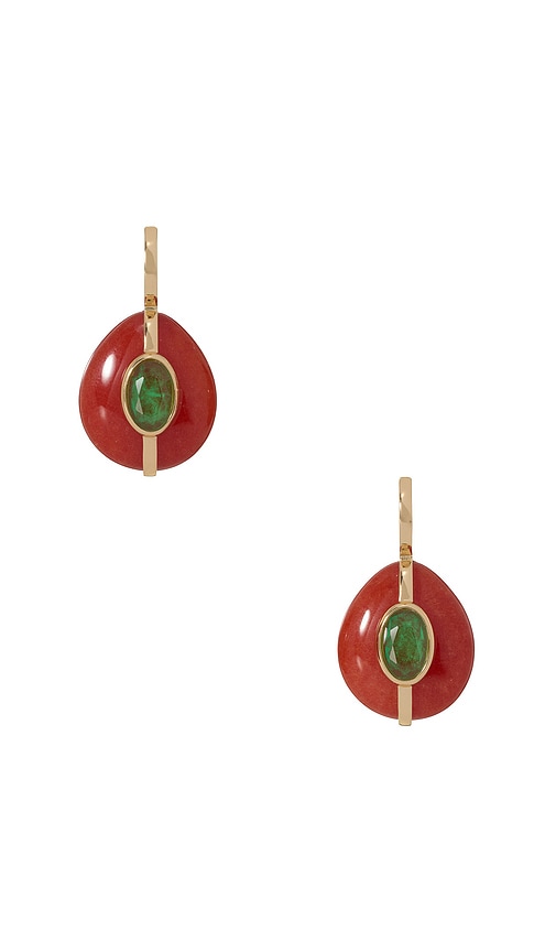 Roxanne Assoulin The Stone Pebble Earrings | Thumbnail 2